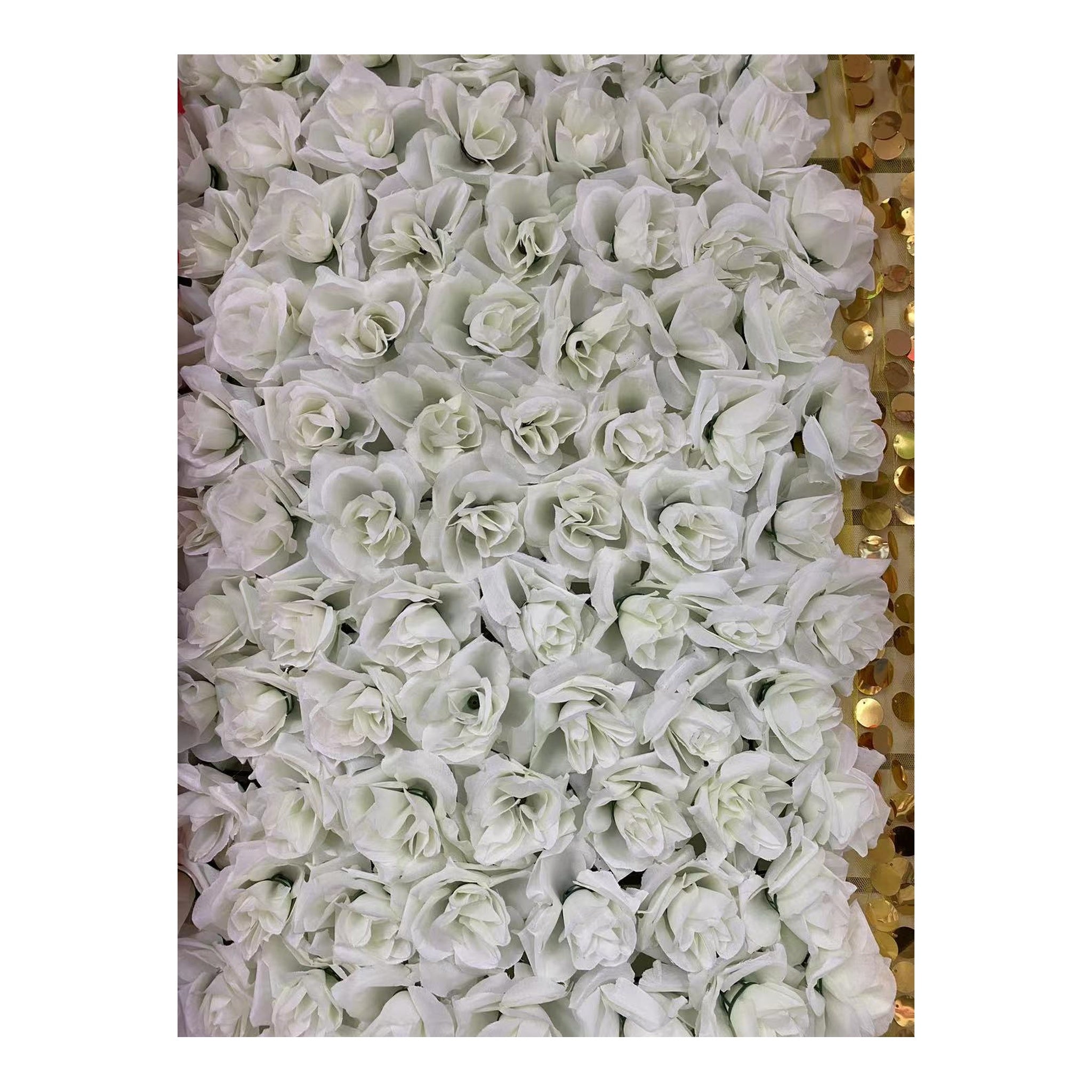 (c) Ivory Flower Wall Grid