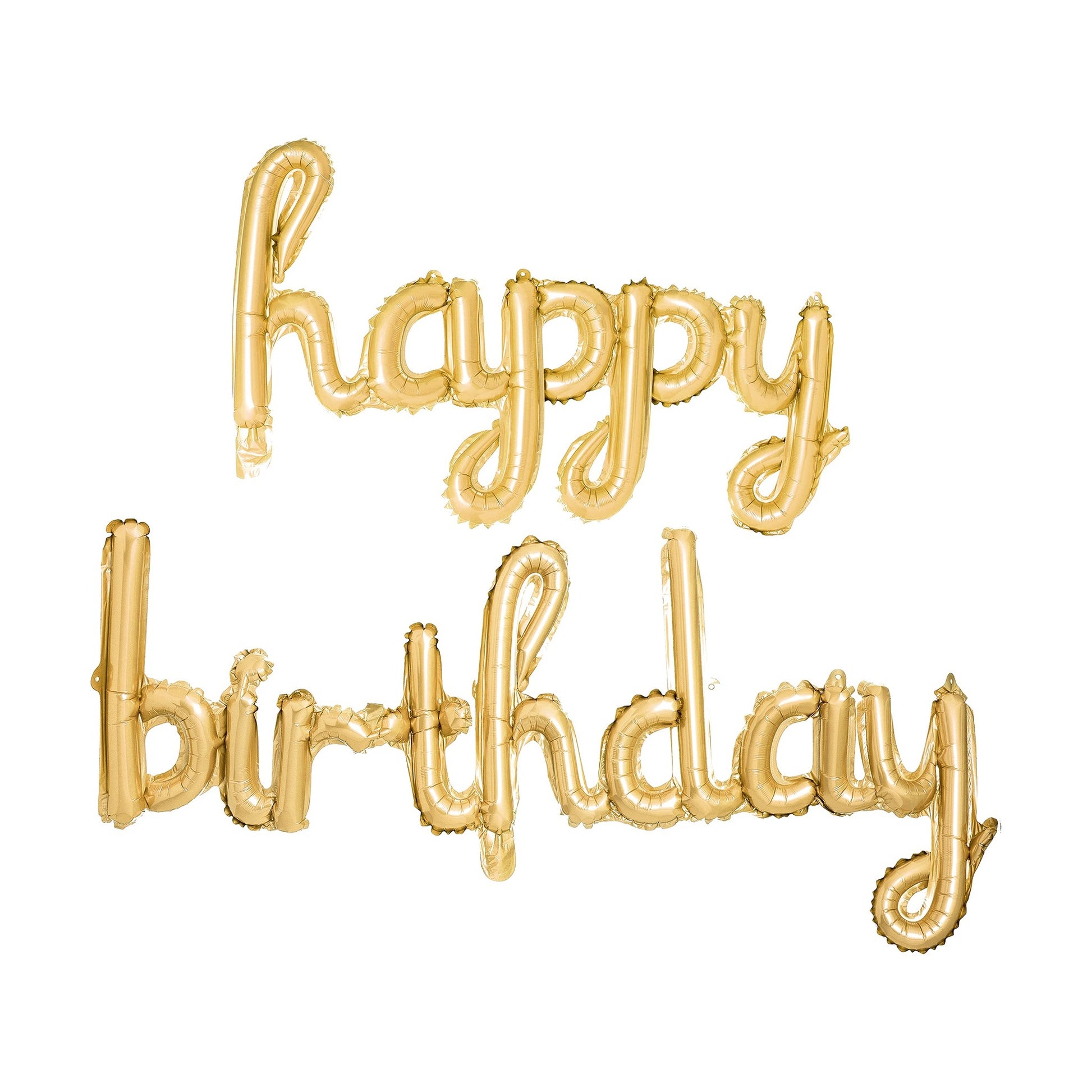 16'' Happy Birthday Balloon Gold