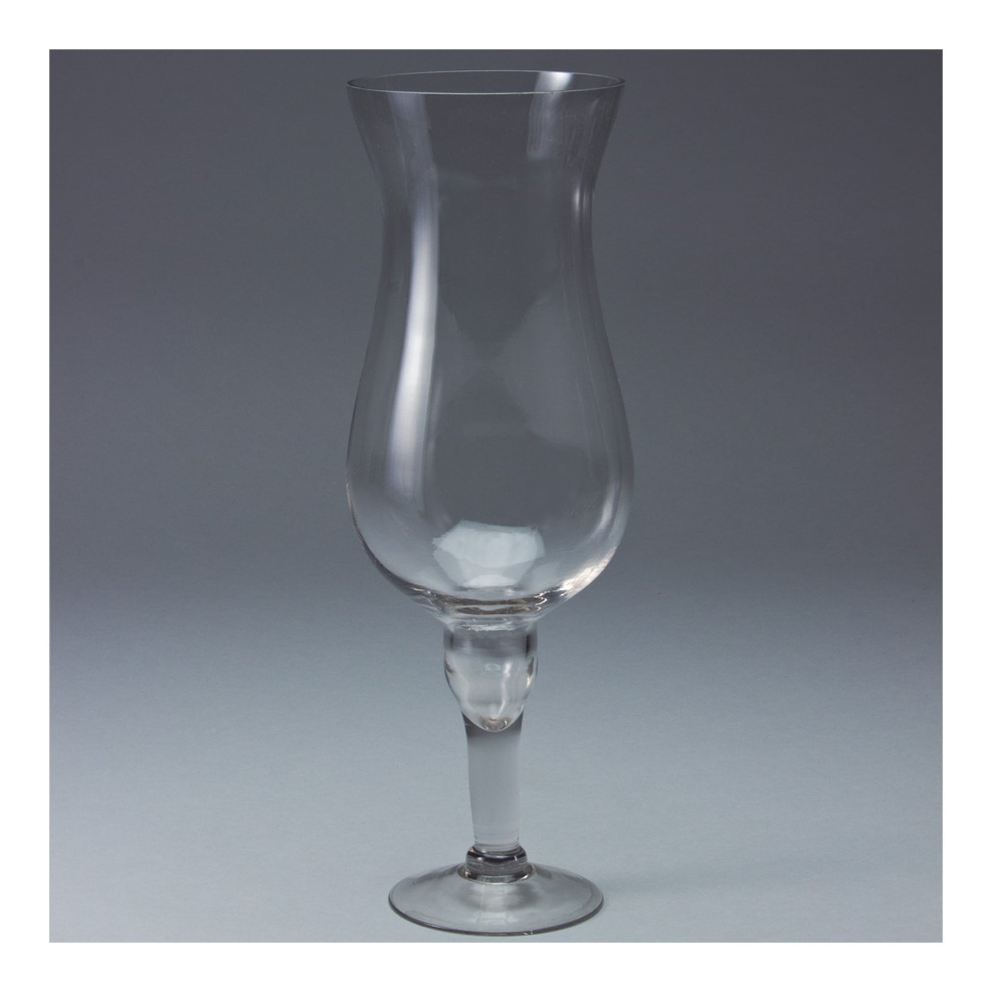 16" Hurricane Glass Vase