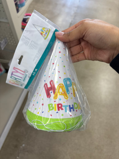Happy Birthday Hat 8ct