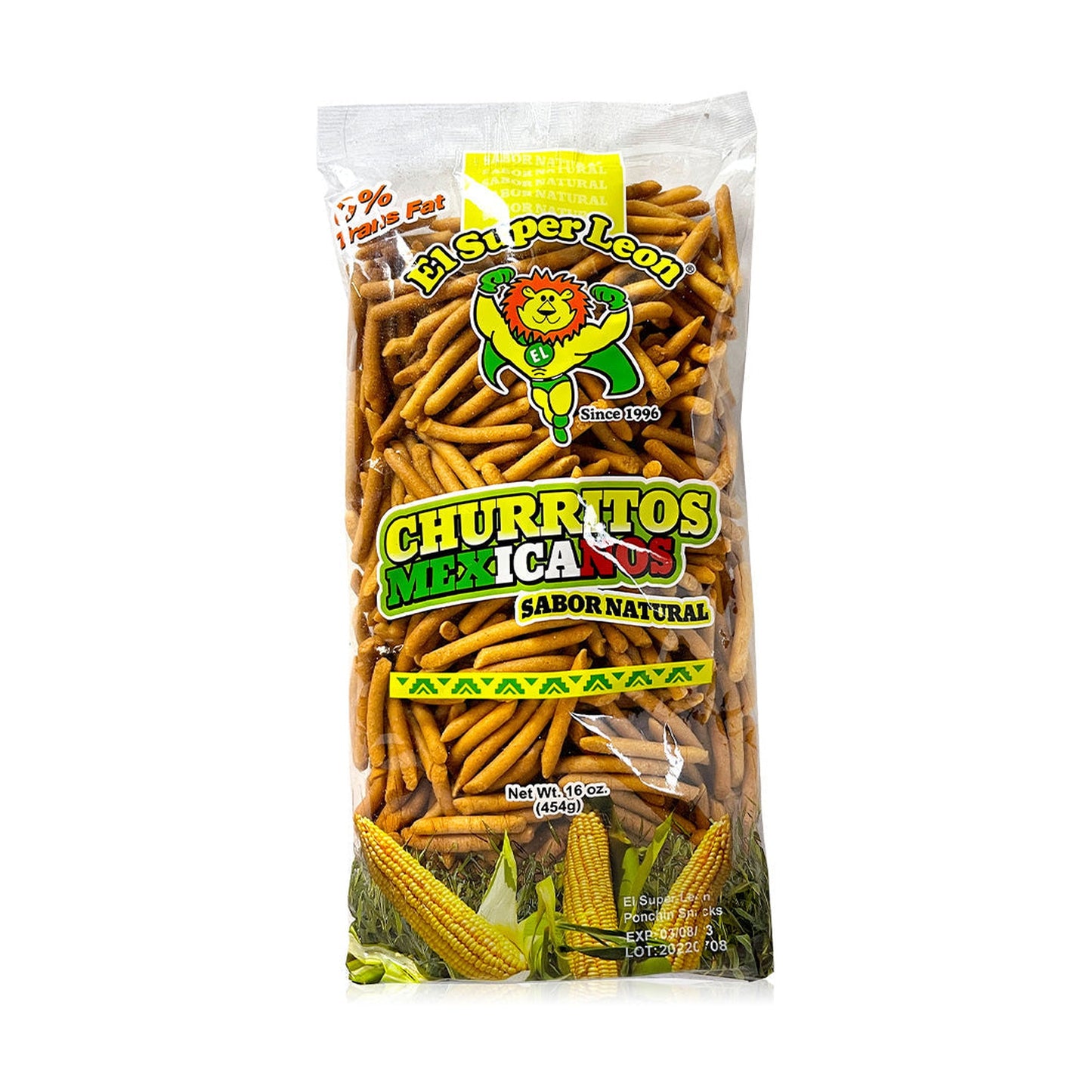 16oz El Leon Churro Natural