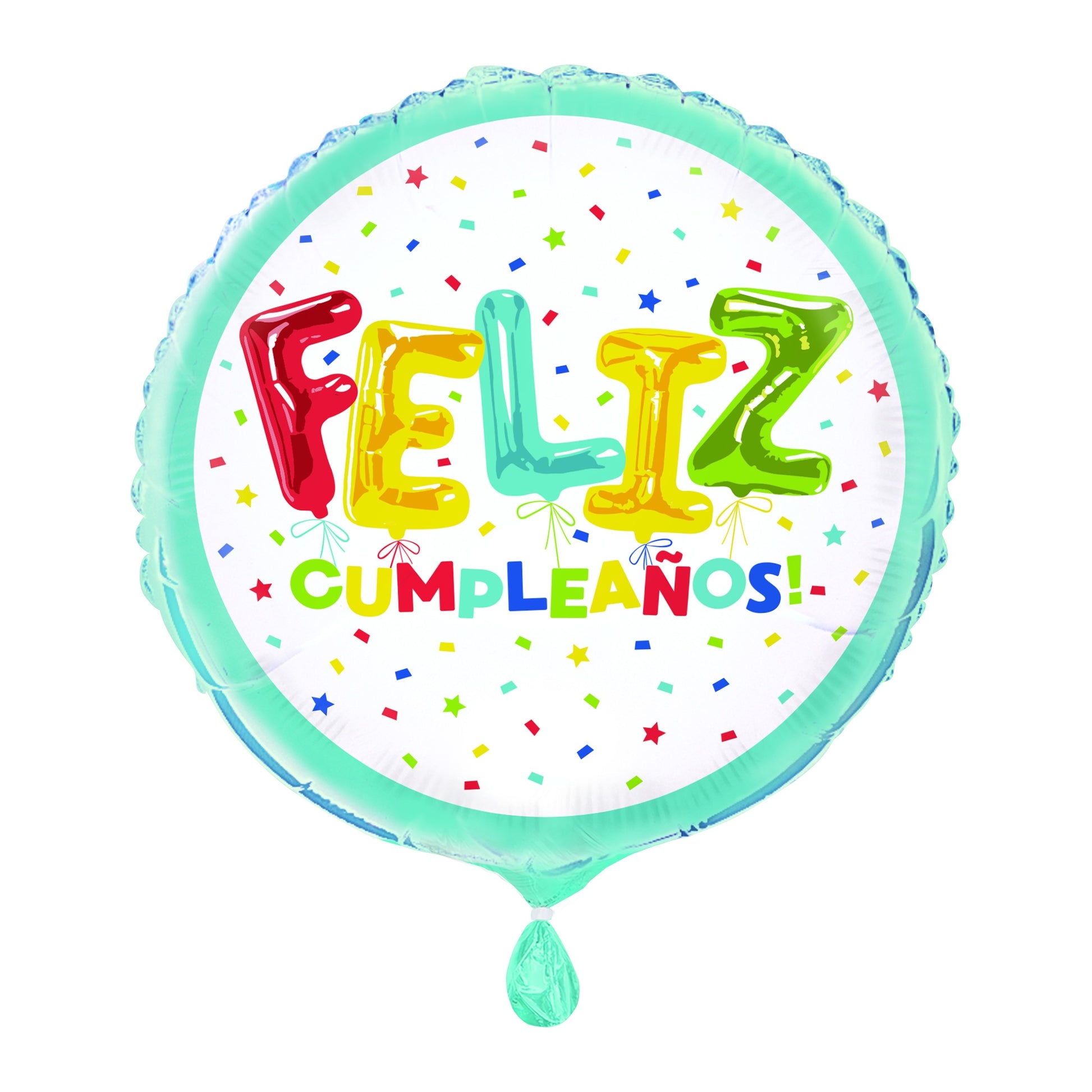 Feliz Cumpleanos Foil Balloon 18"