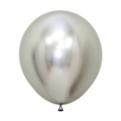 Betallatex Reflex Silver 15ct Foil Balloon 18"