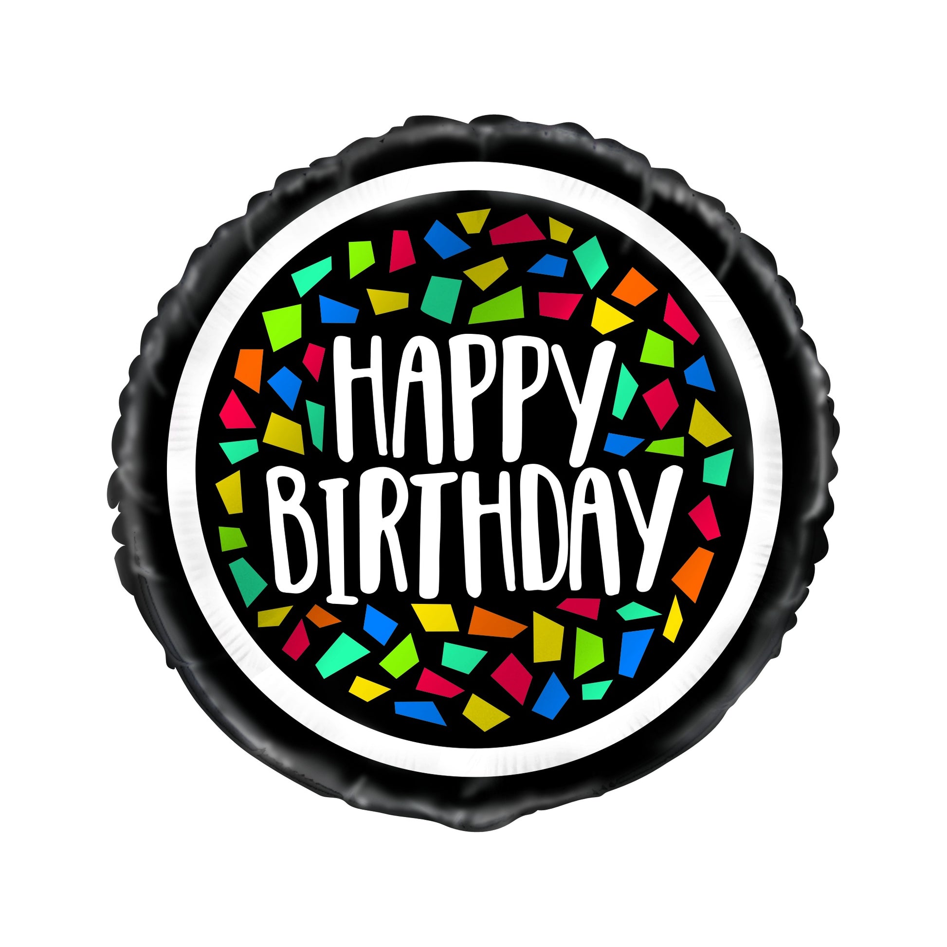 Birthday Clearfoil Msc Foil Balloon 18"