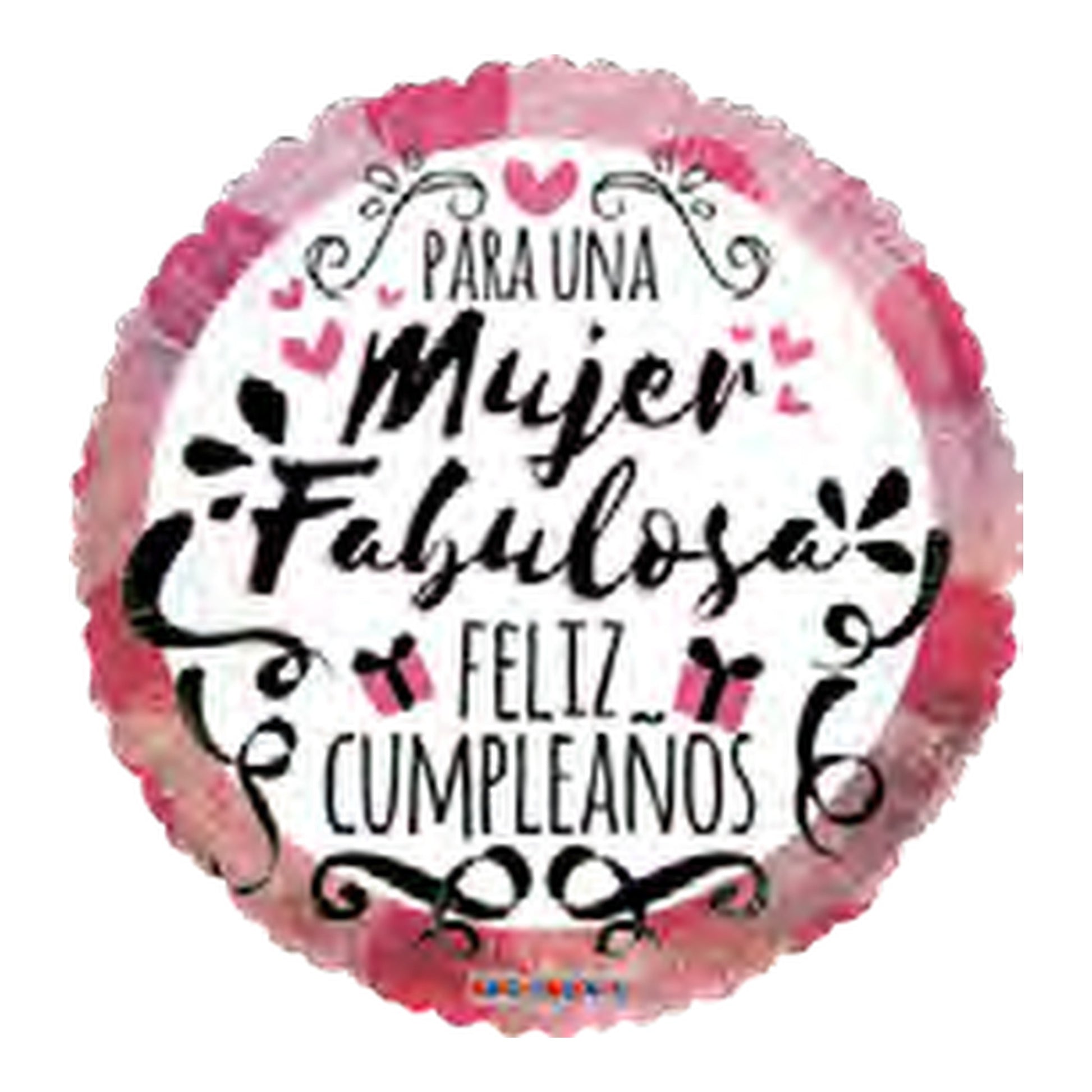 Feliz Cumpleaños Foil Balloon 18"