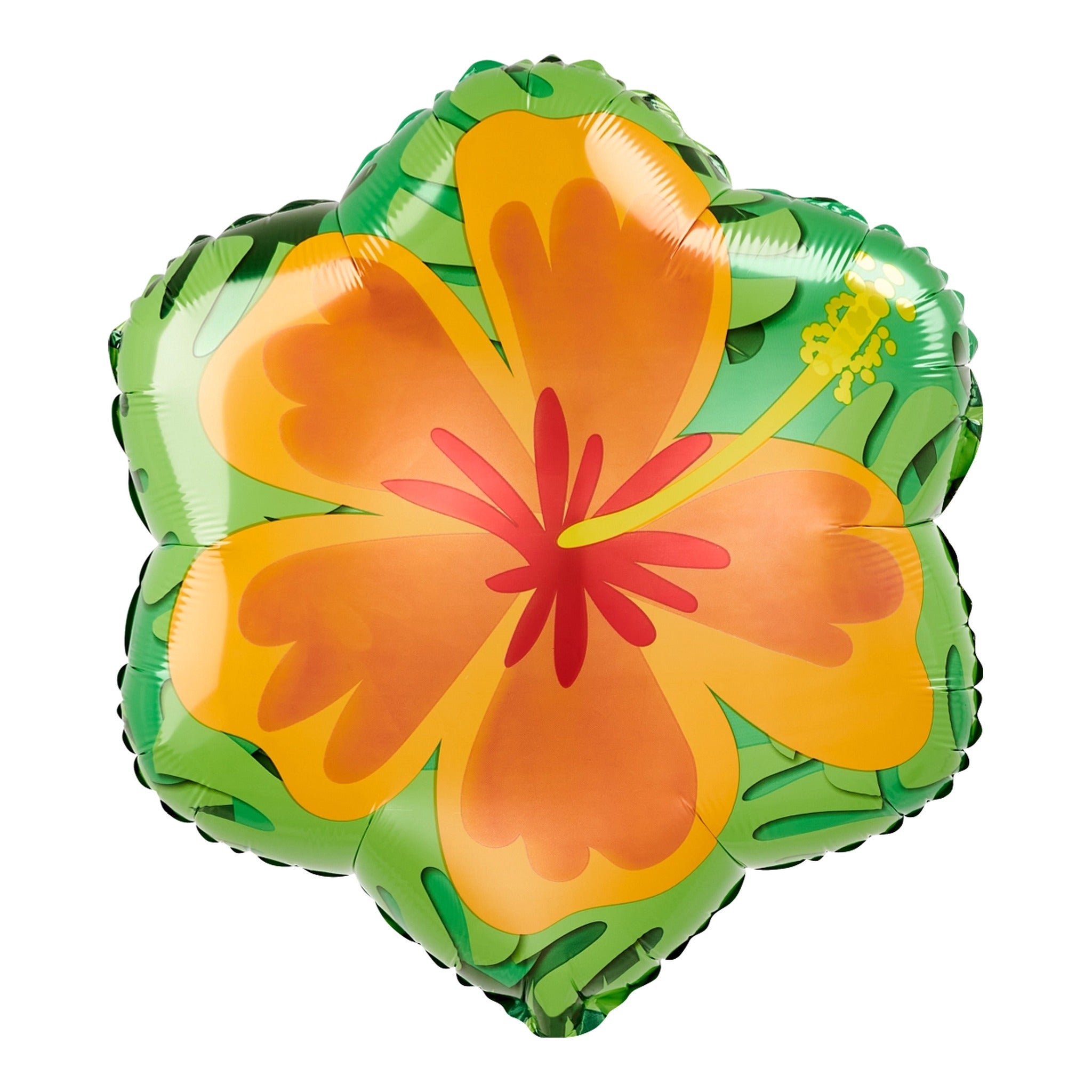 Hibiscus Foil Balloon 18"