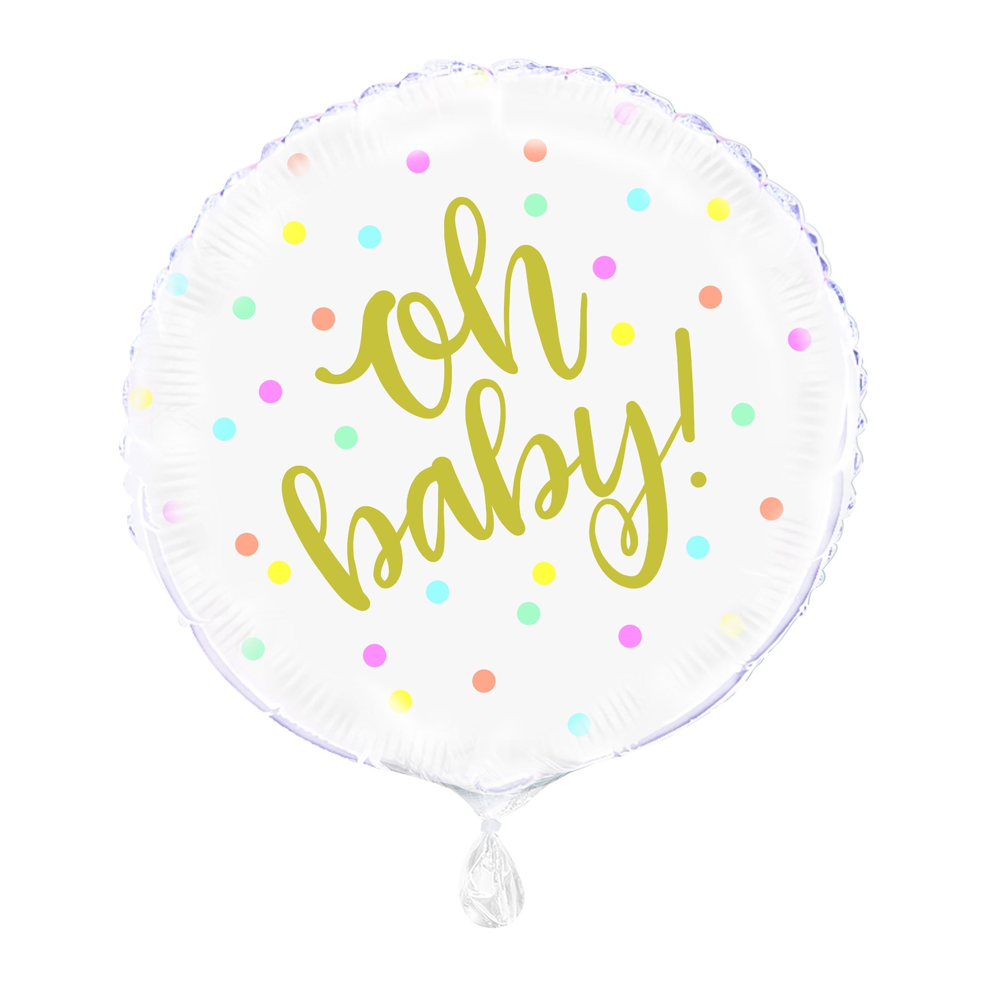 Oh Baby Foil Balloon 18"