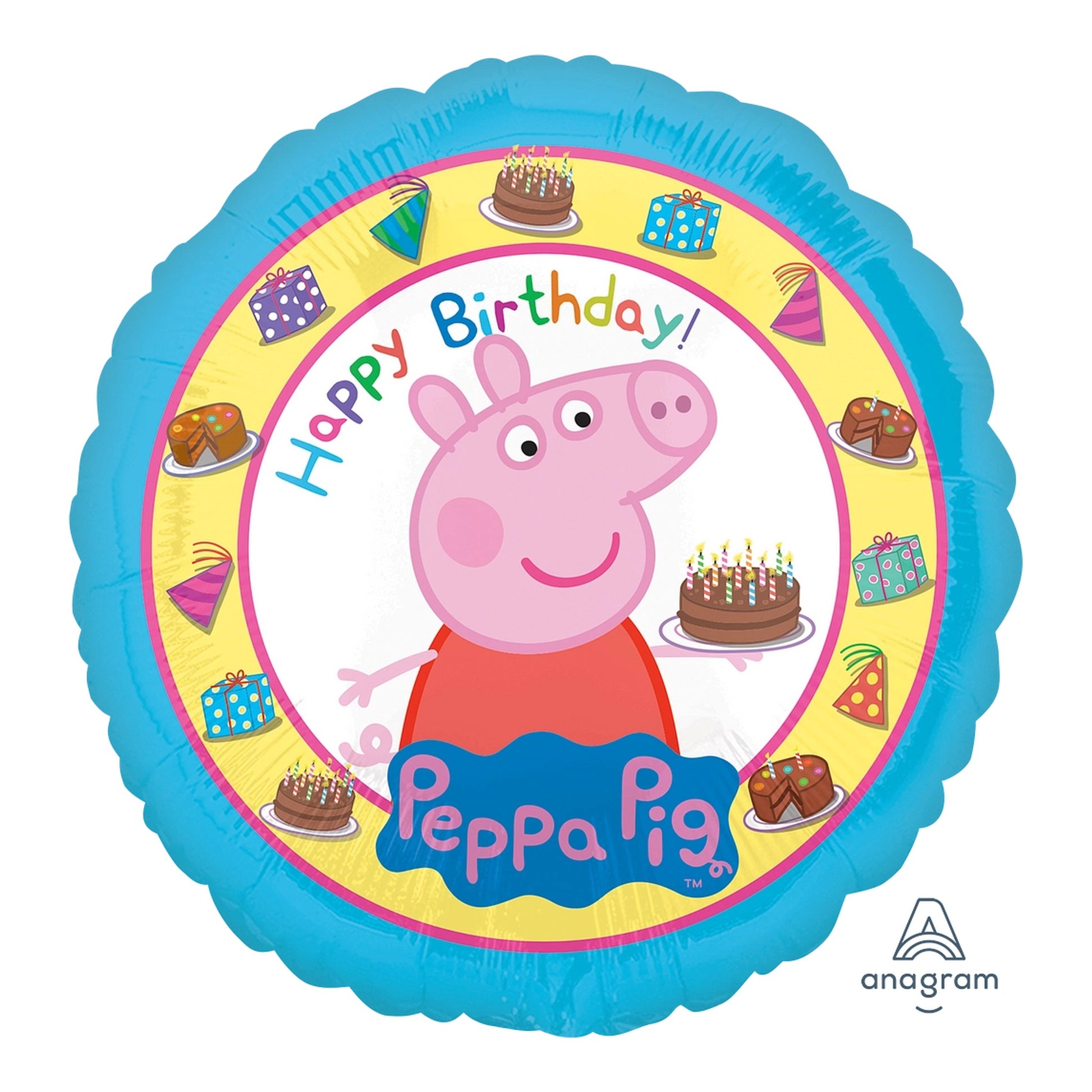 Peppa Pig Foil Balloon 18"