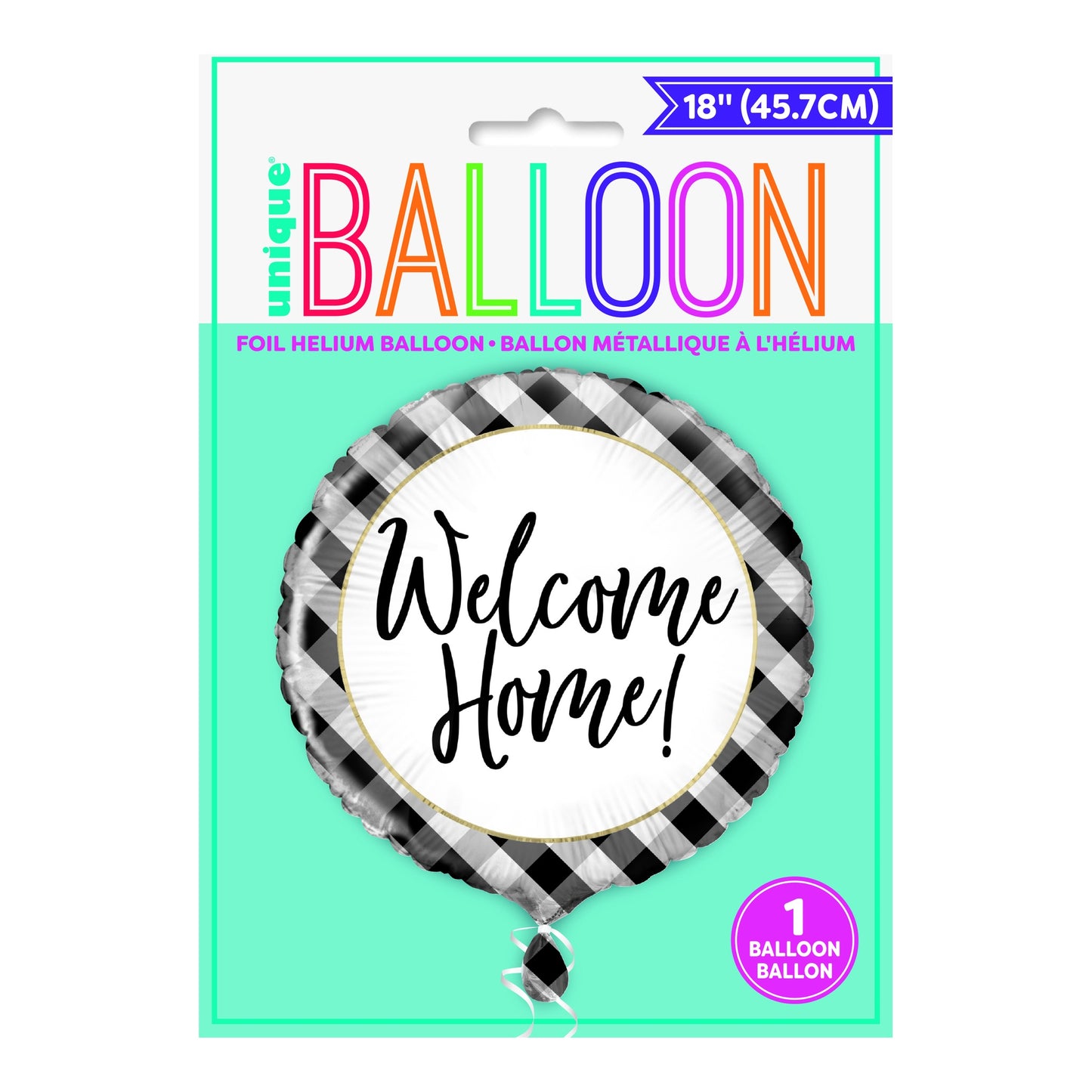 Welcom Home Foil Balloon 18"