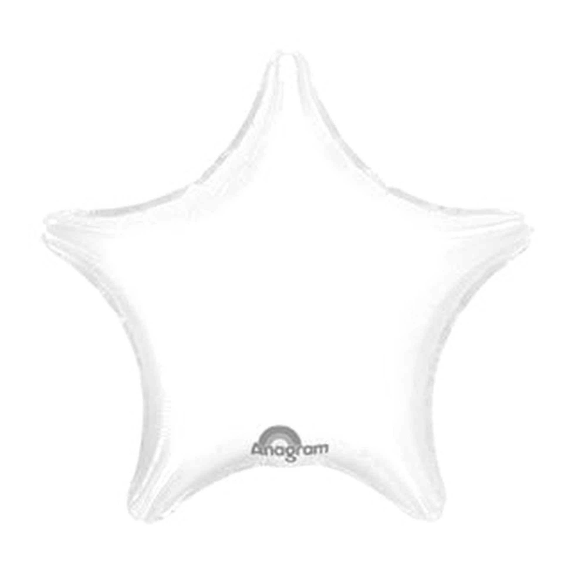 White Foil Balloon 18"