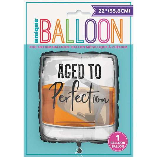 Aged to Perfection Foil Balloon 22"