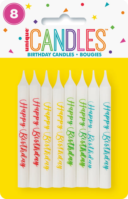 Birthday Candles 8ct