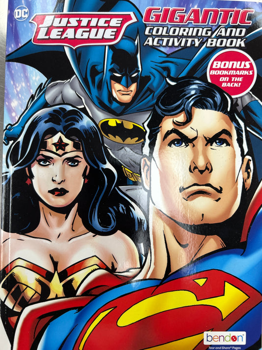 Activity Book Justice League