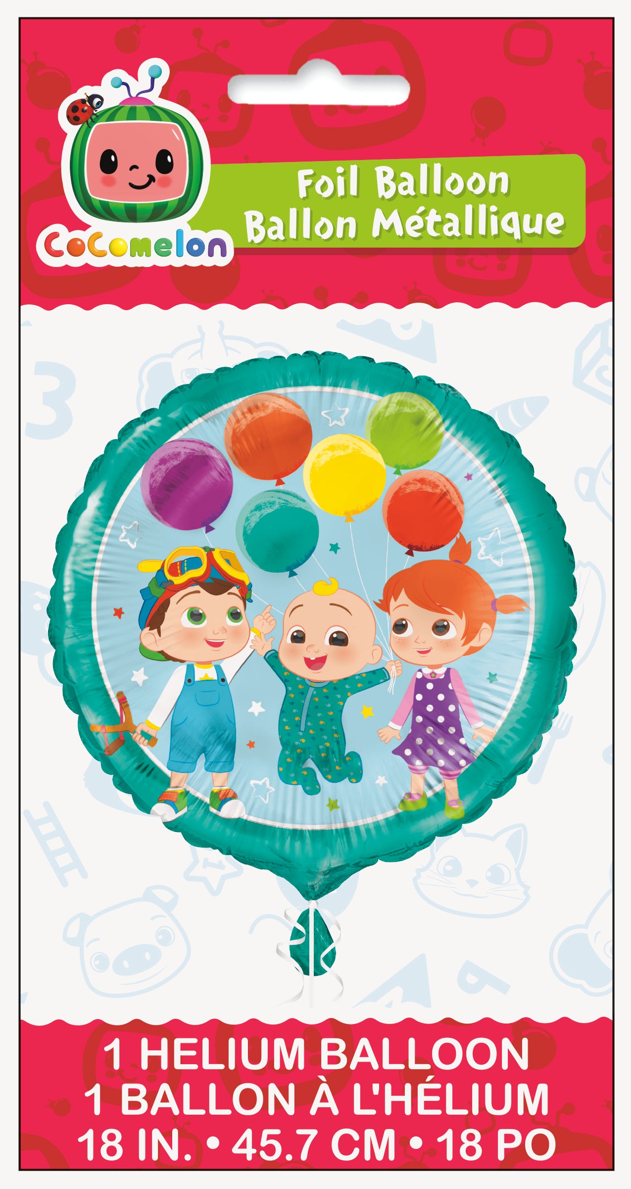 Cocomelon Balloon Foil Balloon 18"