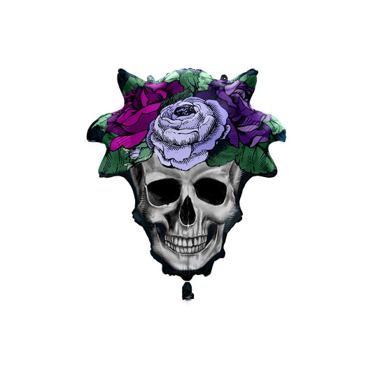 Skull Foil Balloon 21"