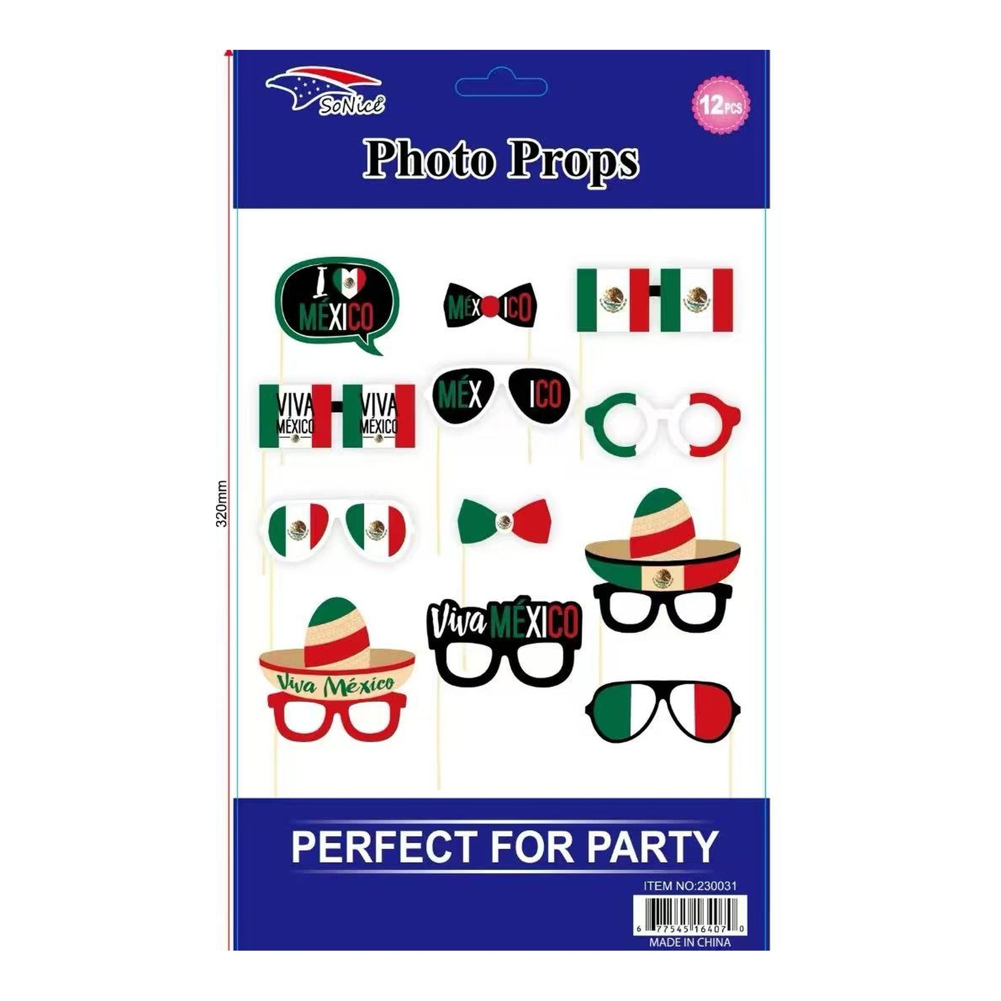 Photo Props Viva Mex 120Pk/Cs