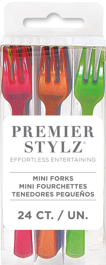 Mini Fork Neon 24ct
