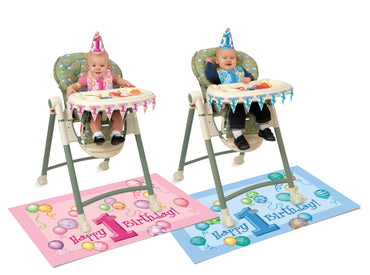 1st Birthday High Chair Kit