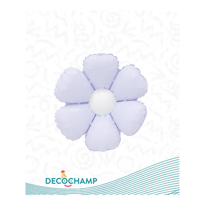 Decoration Flower Lilac Foil Balloon 24"
