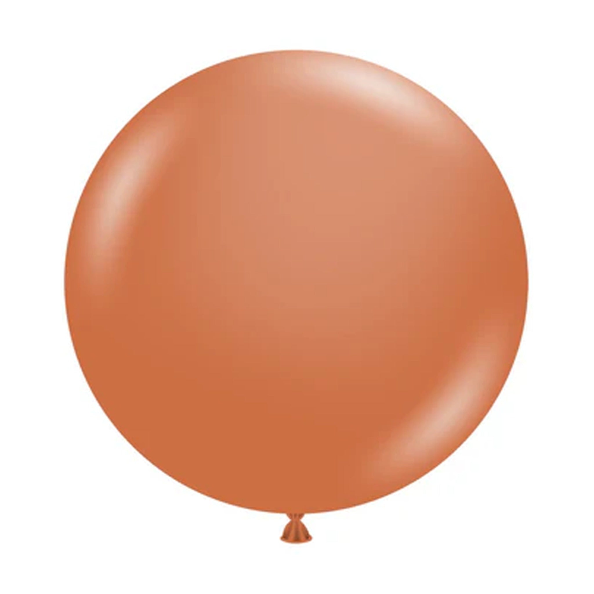 Tuftex Burnt Orange 3ct Foil Balloon 24"