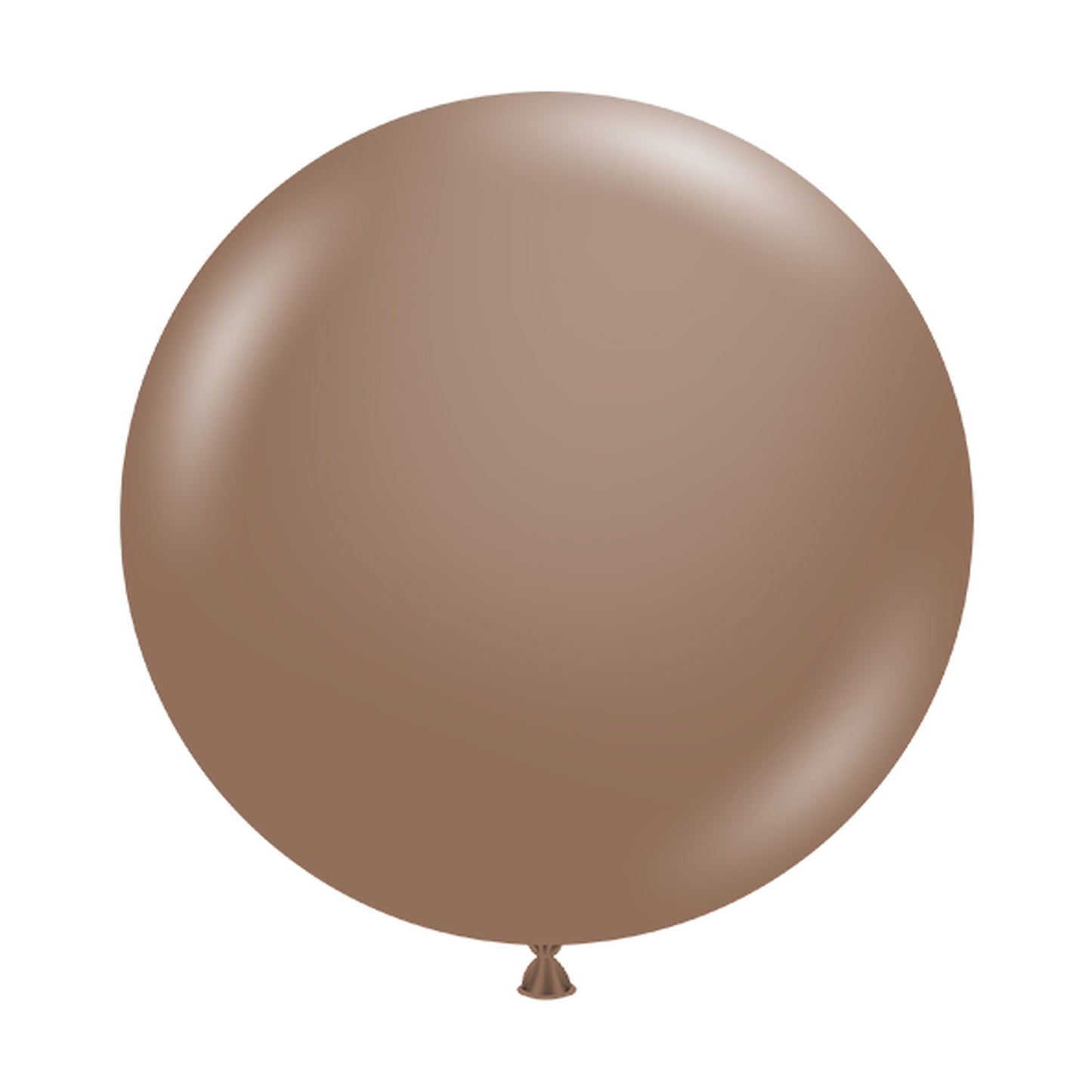 Tuftex Cocoa 3ct Foil Balloon 24"