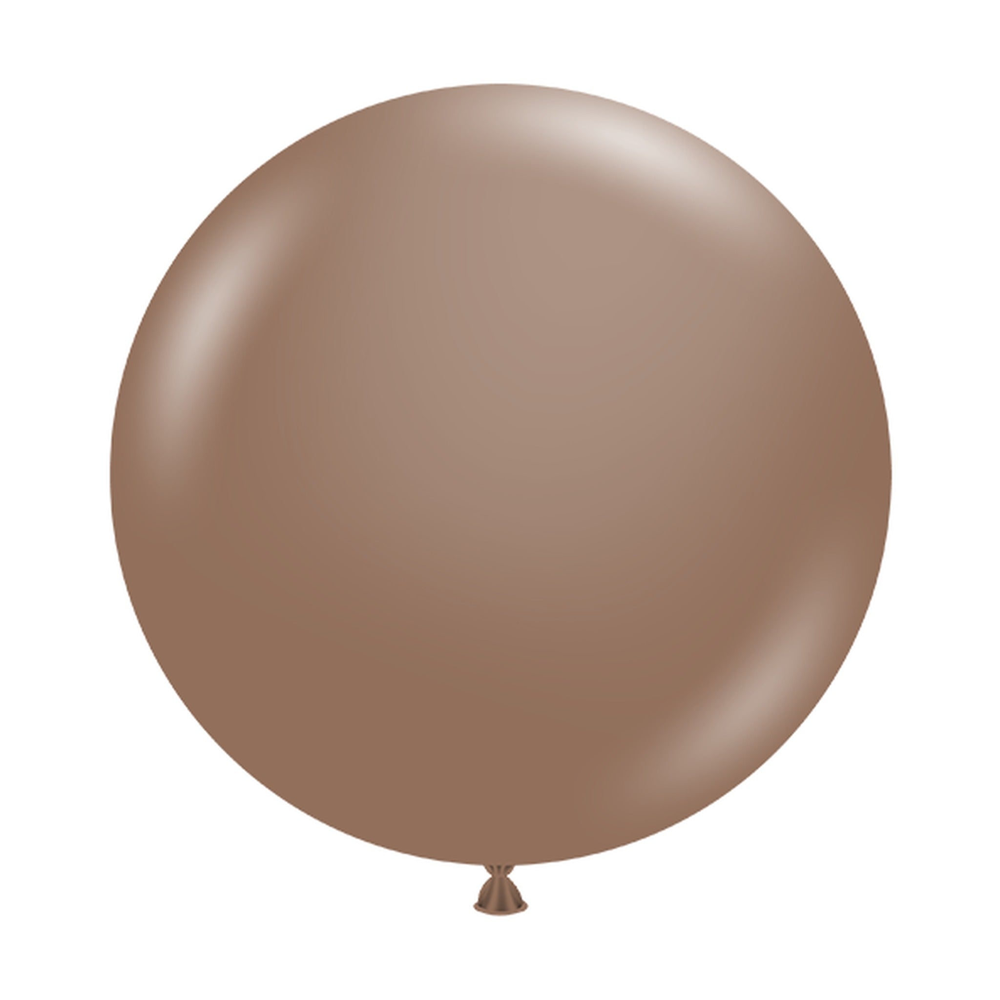 Tuftex Cocoa 3ct Foil Balloon 24"