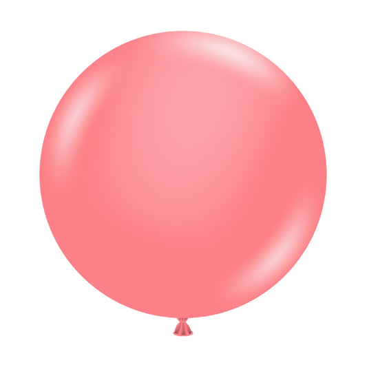 Tuftex Coral 3ct Foil Balloon 24"
