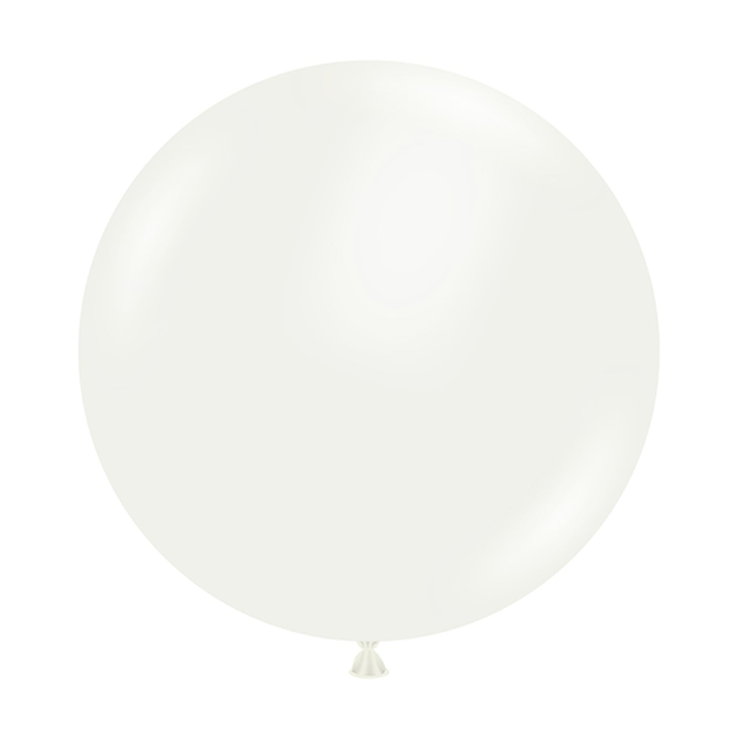Tuftex White 3ct Foil Balloon 24"