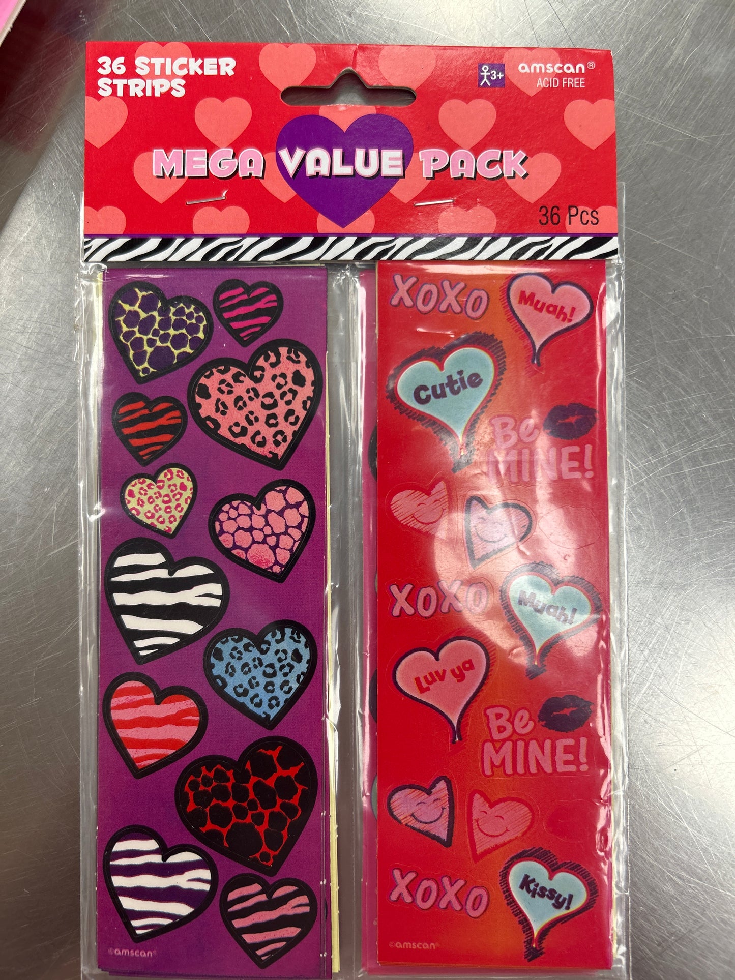 Pegatinas decorativas de moda para San Valentín