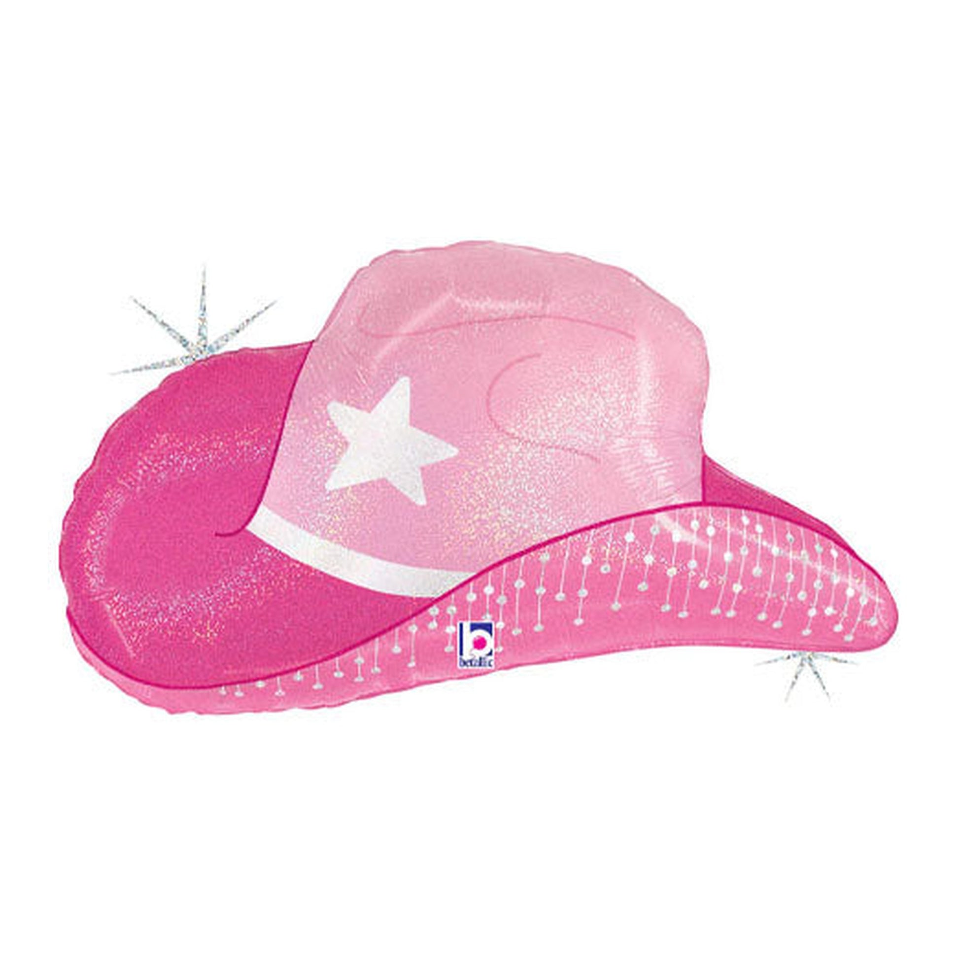 Cowgirl Hat Foil Balloon 26"