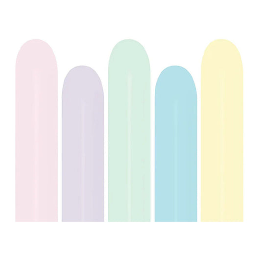 260 Betallatex Pastel Mat Assorted 100ct 260ct