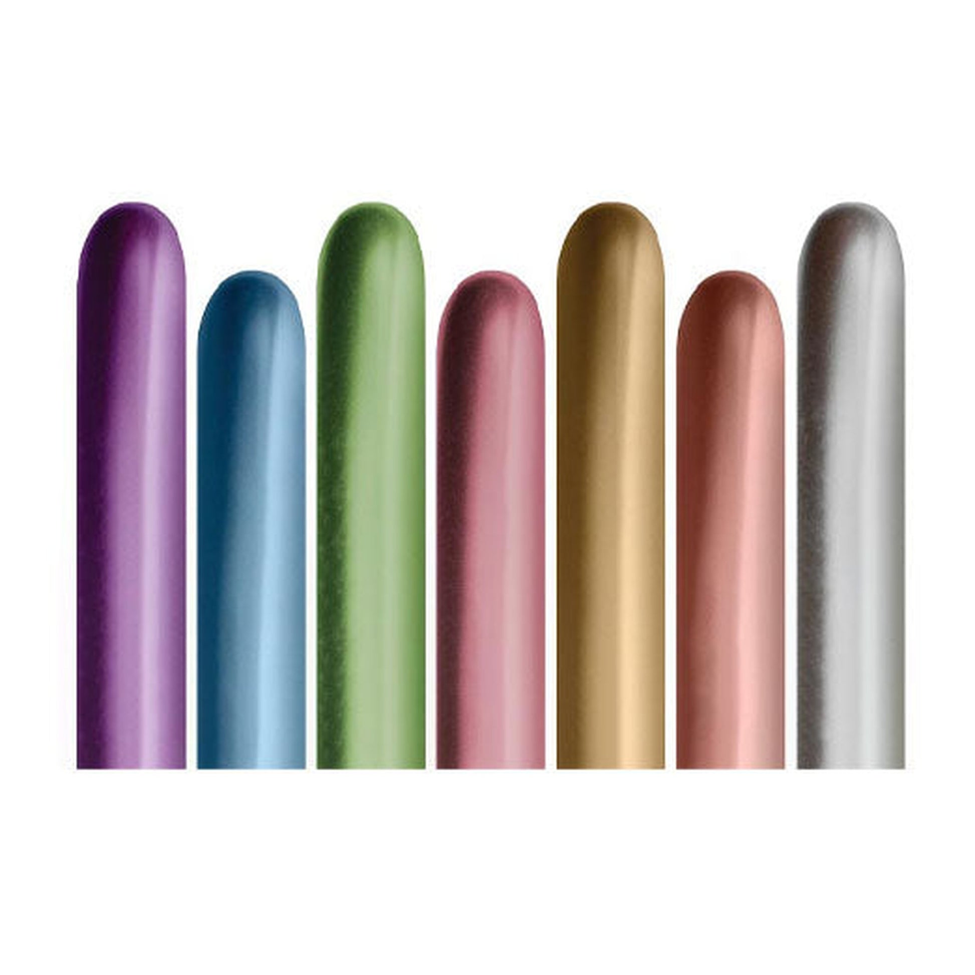 260 Betallatex Reflex Assorted  Latex Balloons