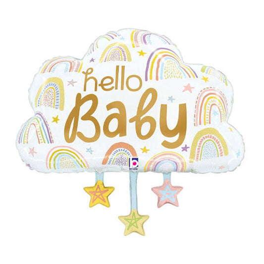 Baby Cloud Foil Balloon 28"