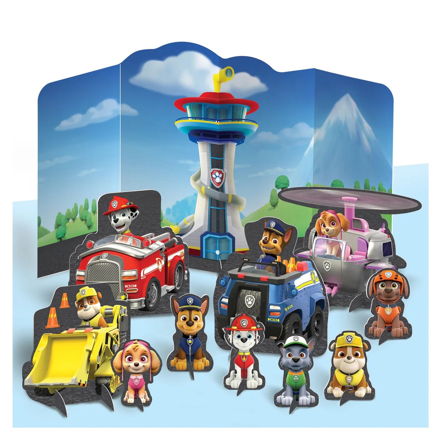 Table Decoration Paw Patrol