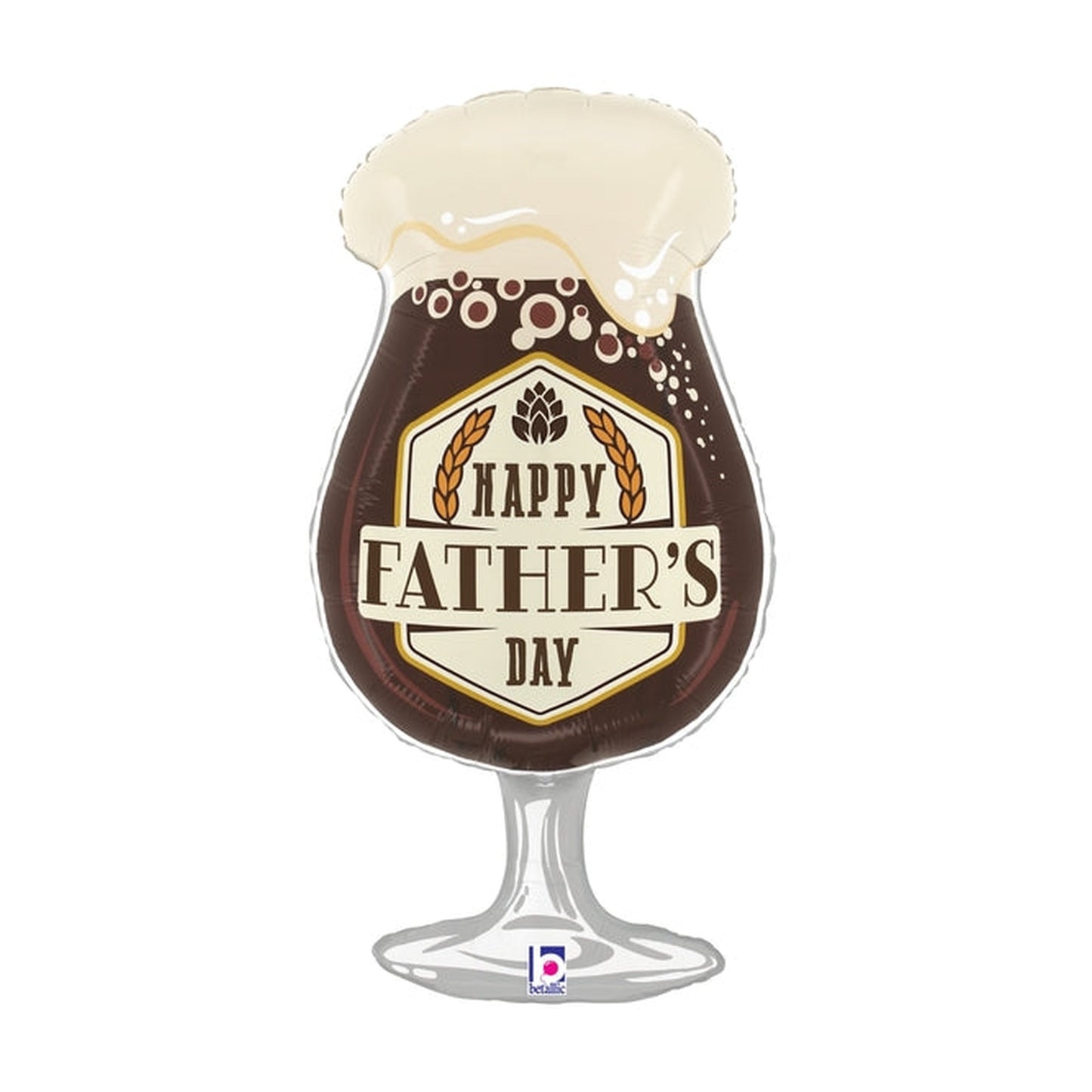 Father's Day Beer Foil Balloon 29"