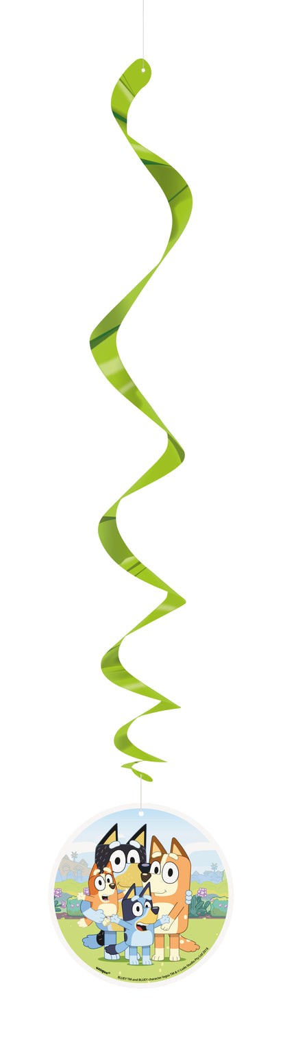 Decoración colgante en espiral Bluey