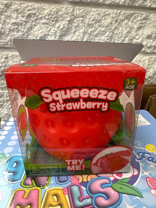 Squeeeze Strawberry Squishy