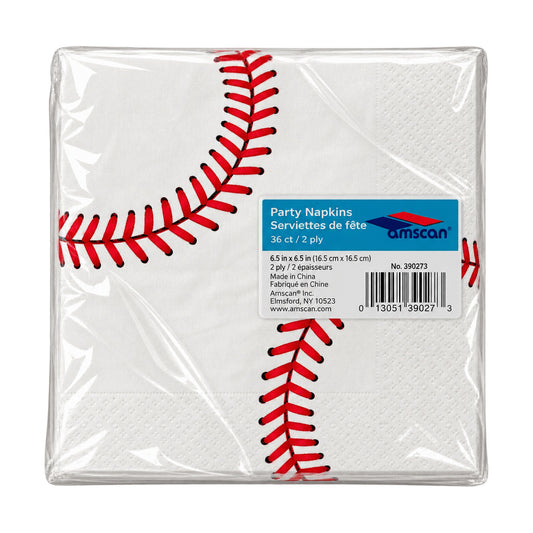 2ply Napkin Baseball 24ct