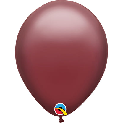 Qualatex Balloon Cranberry 100ct Latex Balloon 11"