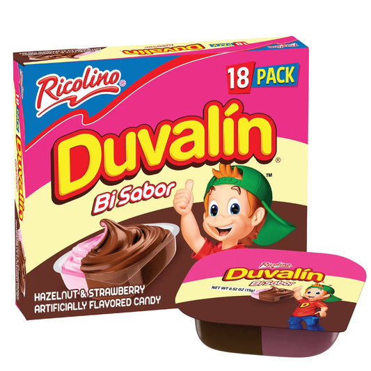 Ricolino Duvalin Barra Hazelnut and Strawberry Spread