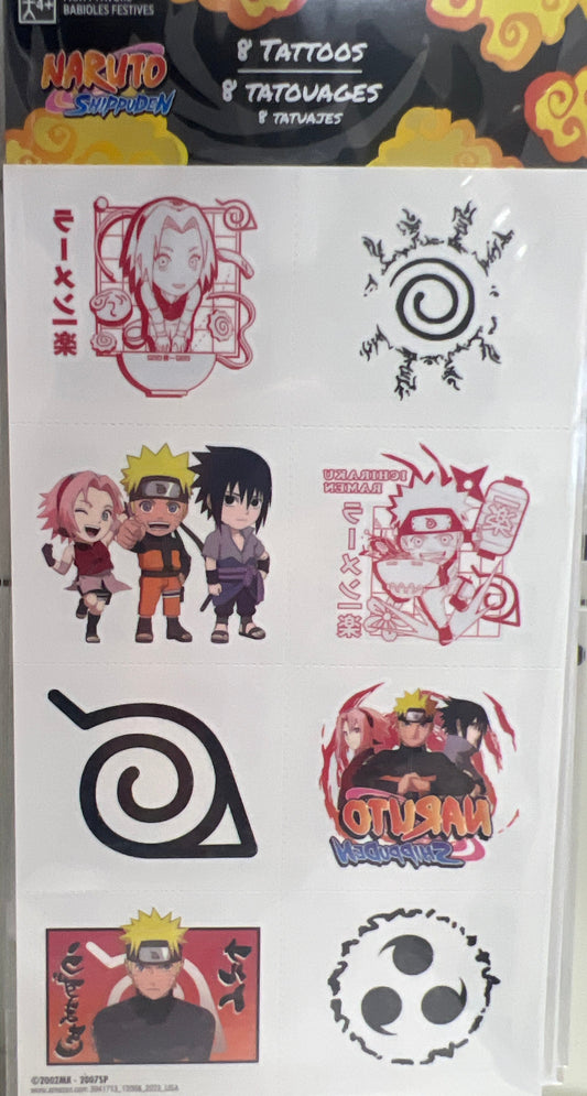 Naruto Tattoos