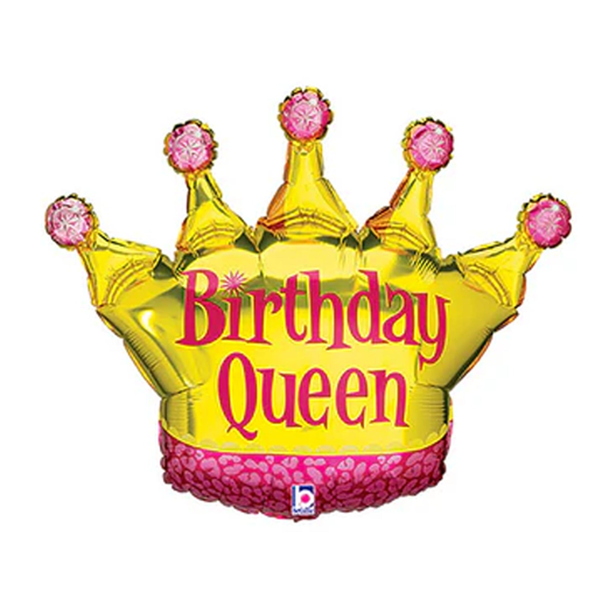 Birthday Queen Foil Balloon 36"