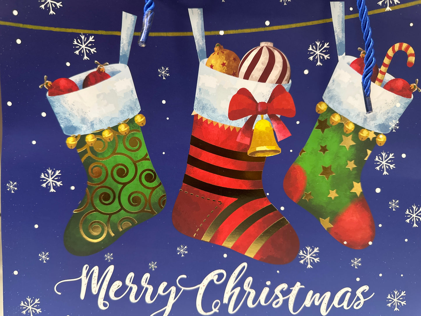 the Holiday Season Wide Large Gift Bags
