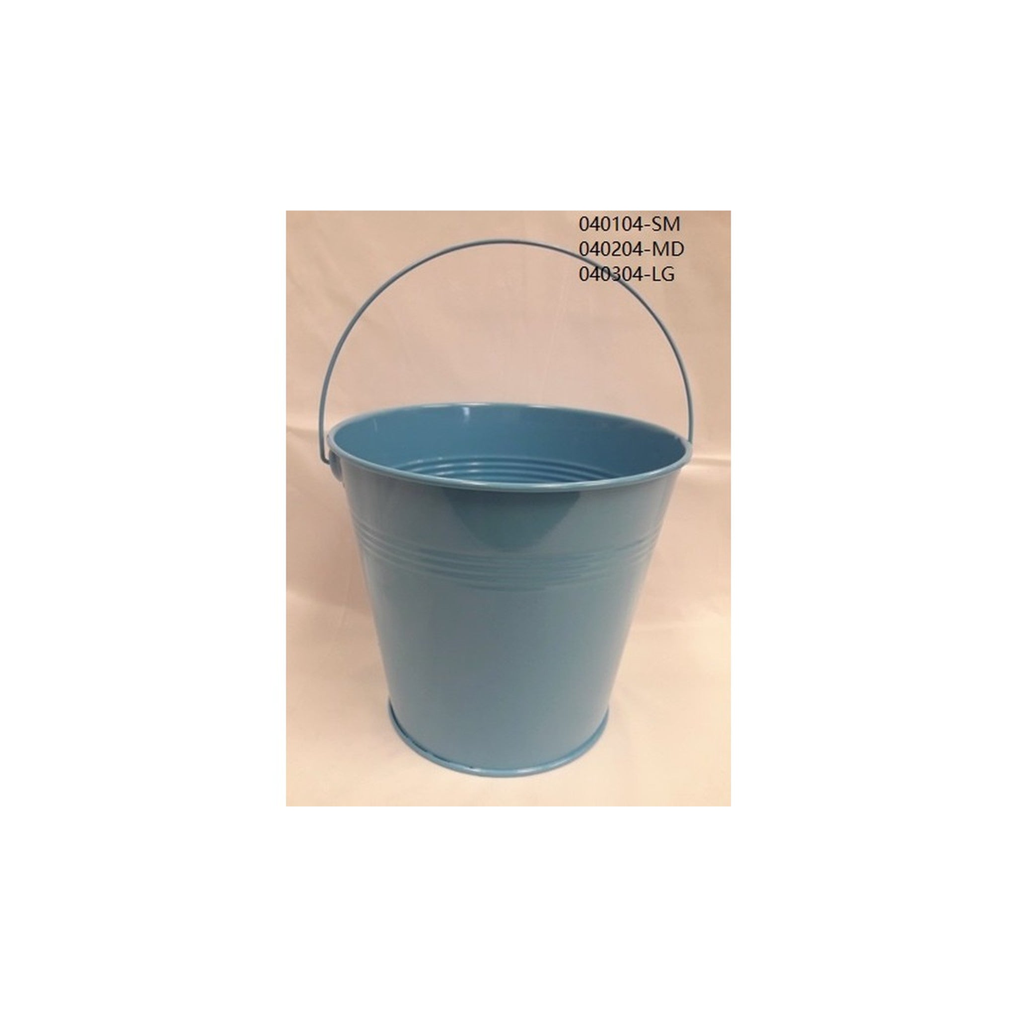 4" Bucket Small Light Blue