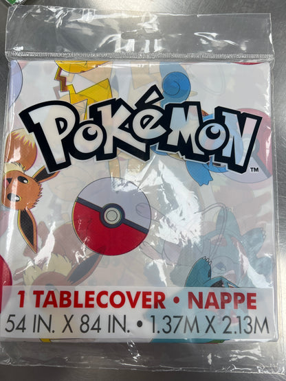 Pokemon Plastic Table Cover