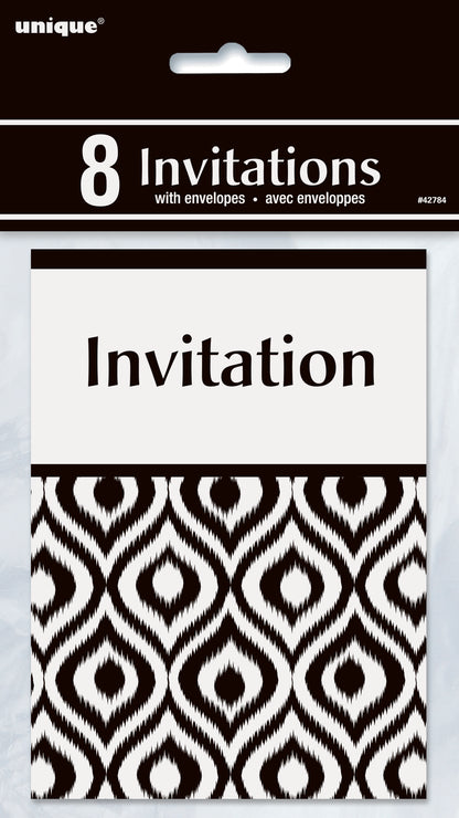 Moroccan Ikat Invitation 8ct