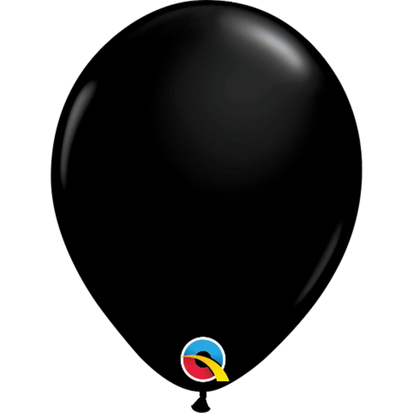 Qualatex Balloon Orange/Black 100ct Latex Balloon 5"