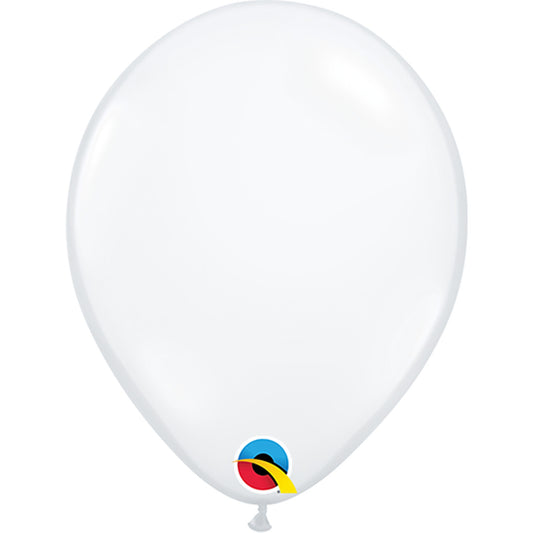 Globo de látex transparente Qualatex, 100 unidades, 5"