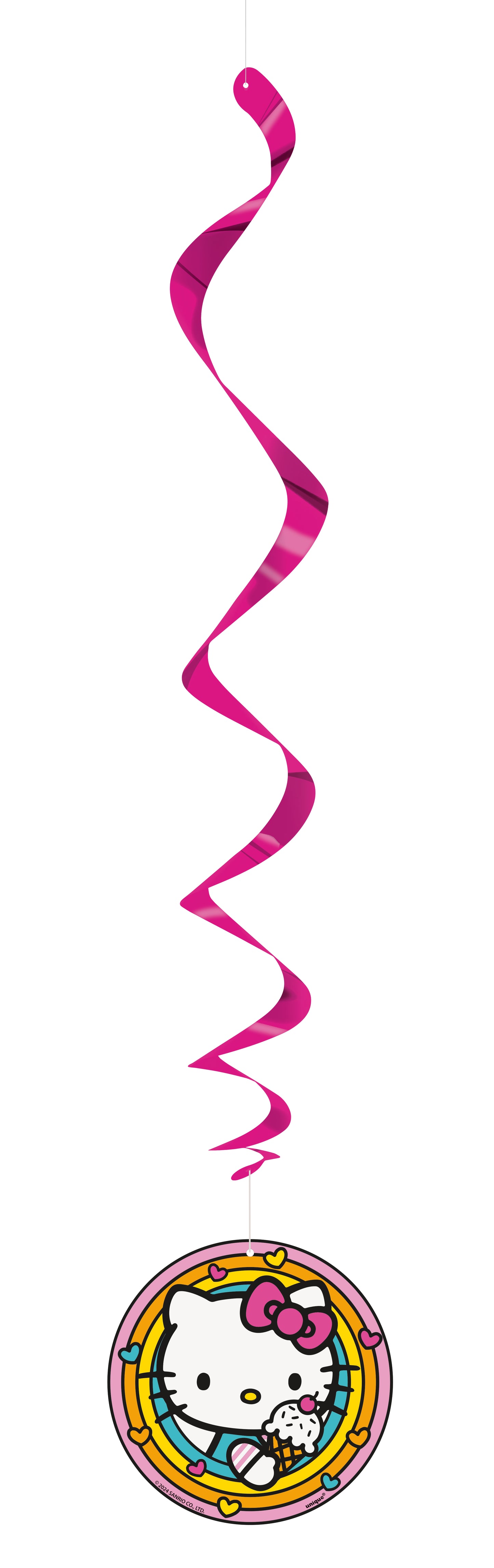 Swirl Decoration Hello Kitty