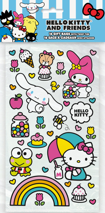 Cellophane Bag Hello Kitty 16ct